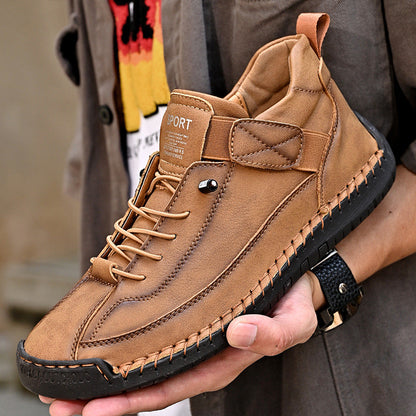 🔥👞Férfi PU bőr alkalmi cipő — Nincs több fájdalom!