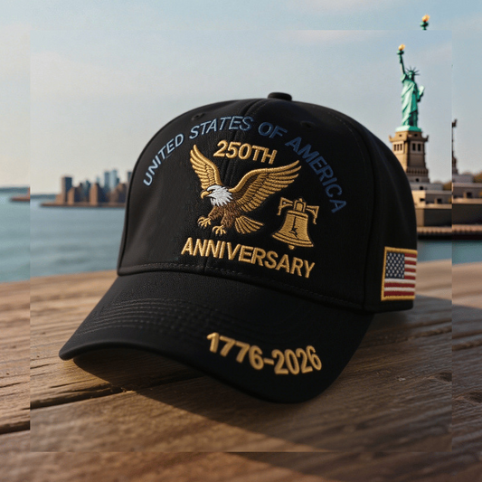 💥USA 250. évfordulója baseball sapka