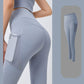 😍Magas derekú hasi ellenőrzés alakító edzés leggings