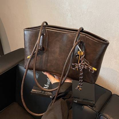 👜Női vintage PU bőr válltáska🔥Új érkezés – 50% kedvezmény