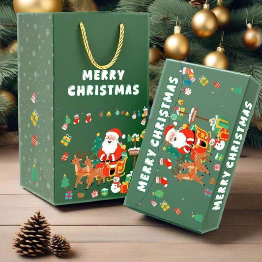 🎄🎅 Egyedi összecsukható karácsonyi ajándékdoboz🎁