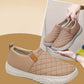 👟Női Kényelmes Kerek Orrú Slip-On Cipők