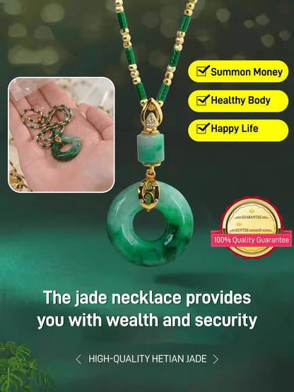 🔥Hetian Jade áldás biztonsági béke csatja