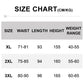 【XL-3XL】👖Egyszínű, rugalmas derékpántos, egyenes szárú nadrág