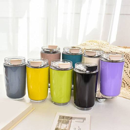 💧Elegáns hordozható 320 ml-es termoszcsésze