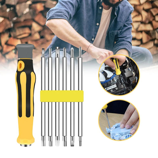 👨‍🔧🔥Vásárlás 2 kap 1 ingyenes🔩Többfunkciós csavarhúzó készlet