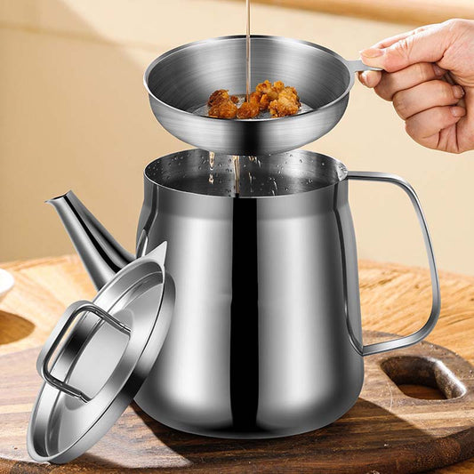 ✨Tartós rozsdamentes acél olajszűrő tartály