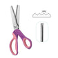 📢📢50 % kedvezmény!!🥳✨Többcélú cikk-cakk olló, fogazott olló✂️🧵