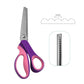 📢📢50 % kedvezmény!!🥳✨Többcélú cikk-cakk olló, fogazott olló✂️🧵