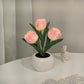 🔥LED Tulip éjszakai lámpa virág asztali lámpa🌷✨