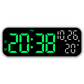 🔥 Modern LED Digitális Ébresztőóra Hőmérséklet Funkcióval ⏰🌡️