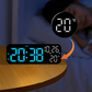 🔥 Modern LED Digitális Ébresztőóra Hőmérséklet Funkcióval ⏰🌡️