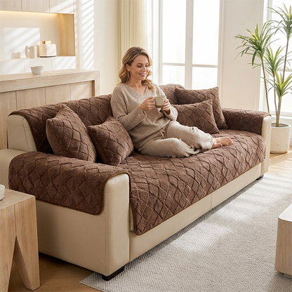 ✨🧶Csúszásmentes, hőszigetelő kanapé párna télre