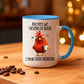 🔥☕Morcos csirke „Jó reggelt” szarkasztikus bögre