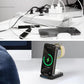 ⚡ 3-in-1 Összecsukható Magnéticos Vezeték nélküli Töltőállomás 📱🔋