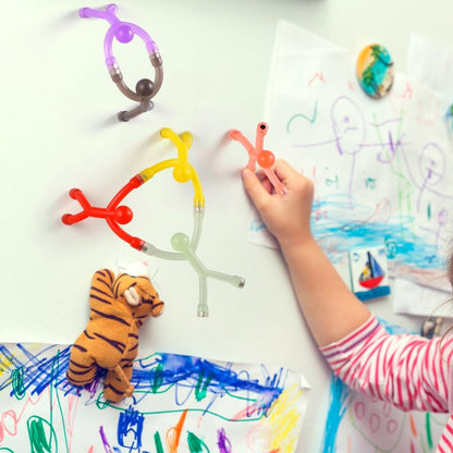 🥳2026-os slágertermék🥳🧲🦸Többfunkciós figurás hűtőmágnes – erős mágneses kezek és lábak, a végtagok szabadon mozgathatók.🎨✨