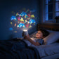 ✨Forgó LED Projektor Lámpa – Galaxis Hatás 🌌🛌