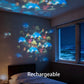 ✨Forgó LED Projektor Lámpa – Galaxis Hatás 🌌🛌