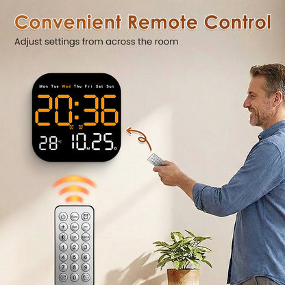 ⏰🌙Multifunkcionális digitális ébresztőóra otthonra és irodába💡