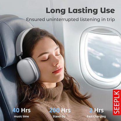 🎧 50% KEDVEZMÉNY MOST! 📱 Vezeték nélküli Bluetooth fejhallgató – mély basszus, 20 óra lejátszási idő és kényelmes illeszkedés 🔋