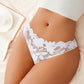 🌸Női virágos csipkés, alacsony derekú bikini bugyi