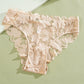 🌸Női virágos csipkés, alacsony derekú bikini bugyi
