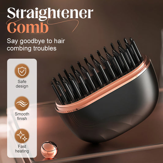 💇‍♀️Mini vezeték nélküli hajvasaló-fésű⚡