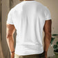 👕Férfi bordás Henley rövid ujjú póló