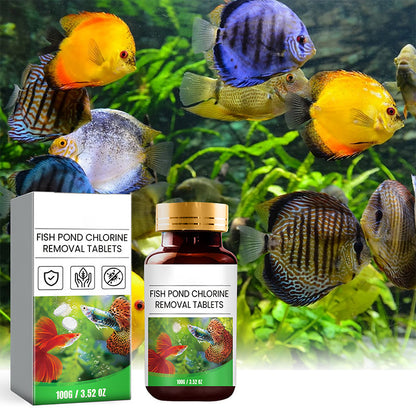 ✨️1+1 ingyen🐟Klóreltávolító tabletták halastavakhoz és akváriumokhoz