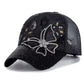 🦋Új stílus☀️ Strasszos pillangós flitteres baseball sapka🧢
