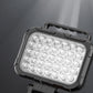 💡180°-ban forgatható LED-es munkalámpa – kettős USB-s powerbank funkcióval🔋 – strapabíró és vezeték nélküli – univerzális akkumulátor-kompatibilitás – garázsba, építkezésre és kempingezéshez