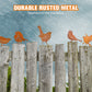 🏡🐦Retro kerti rozsdás madár dísz
