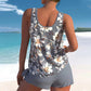 🏖️ Nem kell többé szégyenkezni a strandon – Kétrészes tankini fürdőruha | S-3XL | 5 színben