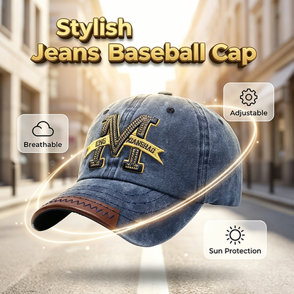 🧢 Stílusos mosott farmer baseball sapka – Raktáron & Utánvétes 👖✨