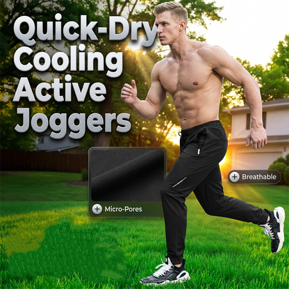 👖 –50% KEDVEZMÉNY | Könnyű és gyorsan száradó férfi sportnadrág 🏃‍♂️💨