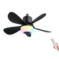 🌈Intelligens mennyezeti ventilátor világítással, RGB-vel és Bluetooth-hangszóróval💡