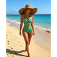 👙Nyaralási mód: BE🌴Női, magas derekú, U-kivágású bikini szett