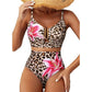 👙Nyaralási mód: BE🌴Női, magas derekú, U-kivágású bikini szett