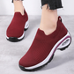 👟 Lépjen kényelemben és stílusban – Női platformos slip‑on tornacipő (légáteresztő háló, vastag talp) – Utánvétes 💨