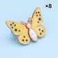 🦋✨ Biztos tartású azonnal illeszkedő gomb – Erős pillangó derékgomb a kényelmes viseletért ⚡
