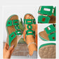 ✨ Női Retro Üreges Ék Szandál: Vintage Stílus és Légies Kényelem – Raktáron! 👡