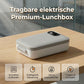 🍱 🔋 Elektromos uzsonnásdoboz USB töltéssel – Önmelegítő és könnyű – Tökéletes munkába, iskolába és utazáshoz ⚡