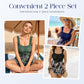 👙 Plus Size Alakformáló Bikini Szett – Hasat Laposító & Dekoltázst Emelő