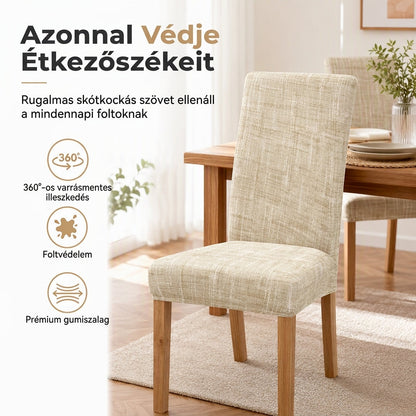 🪑1+1 INGYEN✨Kockás Székhuzat: Egész Éves Védelem és Tökéletes Illeszkedés