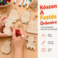 🎄 DIY karácsonyi fadíszítő készlet – Tollakkal és csengőkkel, kreatív ünnepi dekoráció ✨