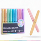 🖍️ 9 Színű Macaron Törölhető Gél Tollkészlet – Behúzható Pasztell Tollak Jegyzeteléshez és Iskolához